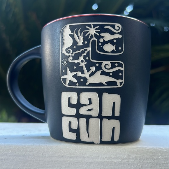 Vintage Can Cun Mug Mexico - Picture 2 of 10